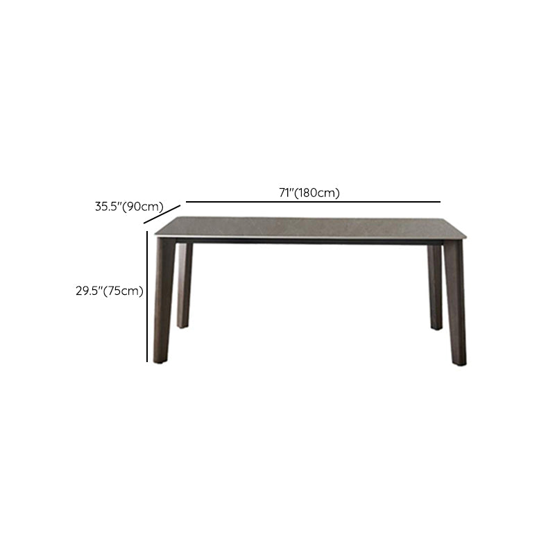 Set da tavolo da pranzo in pietra sinterizzato 1/4/5/7 pezzi set da pranzo per la cucina