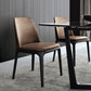 Contemporary Style Chair Wood Solid Back Dining Chair for Dining Room