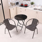 Metal Frame Dining Chair Modern Indoor-Outdoor Stacking Arm Chair