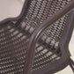 Metal Frame Dining Chair Modern Indoor-Outdoor Stacking Arm Chair