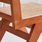 Contemporary Side Chair Wood Open Back Dining Room Chair for Dining Room