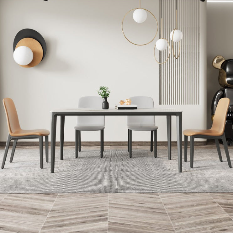 Contemporary Style Side Chair Wood Solid Back Dining Room Chair for Dining Room Clearhalo 'Dining Chairs' 'Dining Tables & Seating' 'dining_chair' 'furn' 'furn_dining_chair' 'Furniture' 'Kitchen & Dining Furniture' 7499681