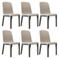 Contemporary Style Side Chair Wood Solid Back Dining Room Chair for Dining Room Grey 6 Piece Set Clearhalo 'Dining Chairs' 'Dining Tables & Seating' 'dining_chair' 'furn' 'furn_dining_chair' 'Furniture' 'Kitchen & Dining Furniture' 7499682