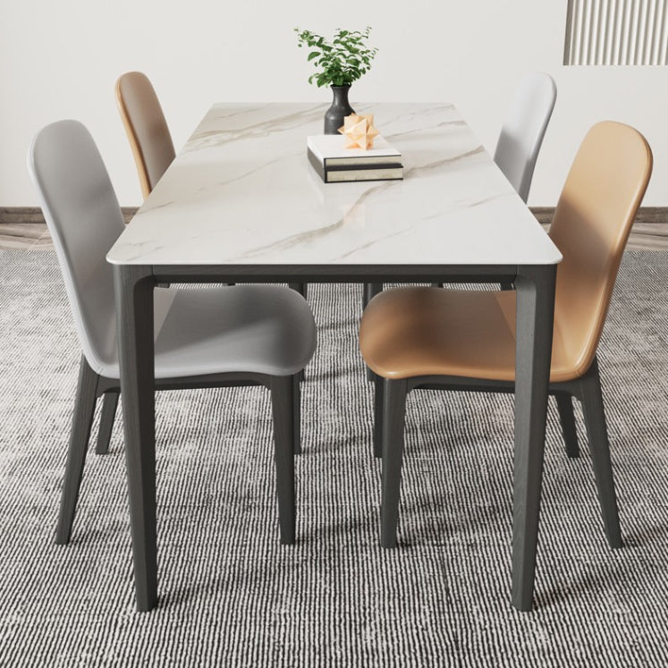 Contemporary Style Side Chair Wood Solid Back Dining Room Chair for Dining Room Clearhalo 'Dining Chairs' 'Dining Tables & Seating' 'dining_chair' 'furn' 'furn_dining_chair' 'Furniture' 'Kitchen & Dining Furniture' 7499683