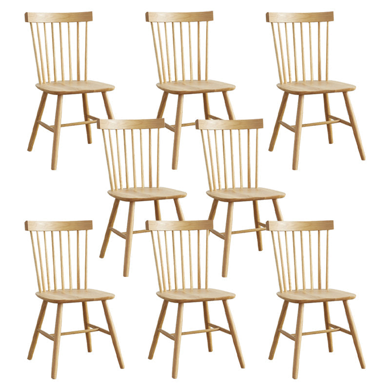 Silla lateral de estilo contemporáneo Silla de comedor de madera para comedor para comedor