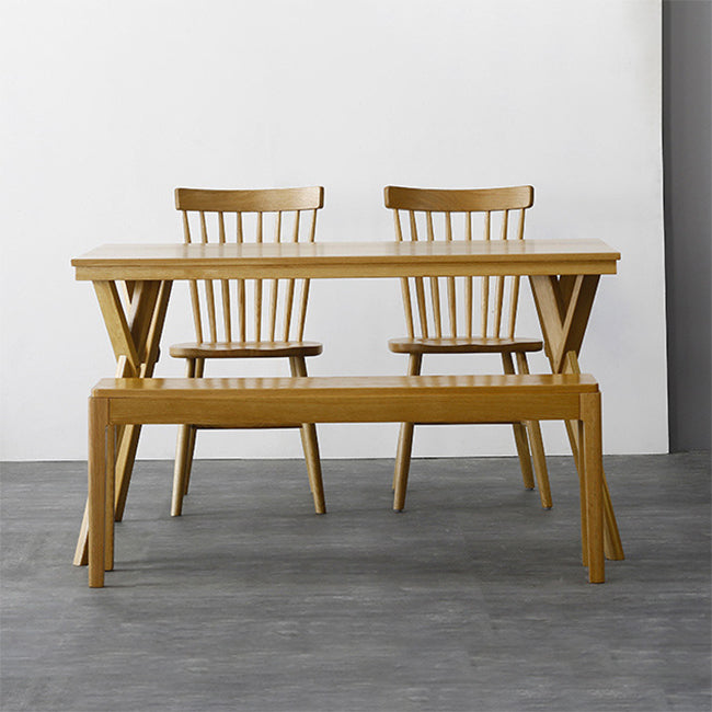 Silla lateral de estilo contemporáneo Silla de comedor de madera para comedor para comedor