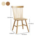 Silla lateral de estilo contemporáneo Silla de comedor de madera para comedor para comedor