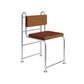 Contemporary Side Chair Metal Open Back Dining Room Chair for Indoor Brown 1 Piece Clearhalo 'Dining Chairs' 'Dining Tables & Seating' 'dining_chair' 'furn' 'furn_dining_chair' 'Furniture' 'Kitchen & Dining Furniture' 7499719