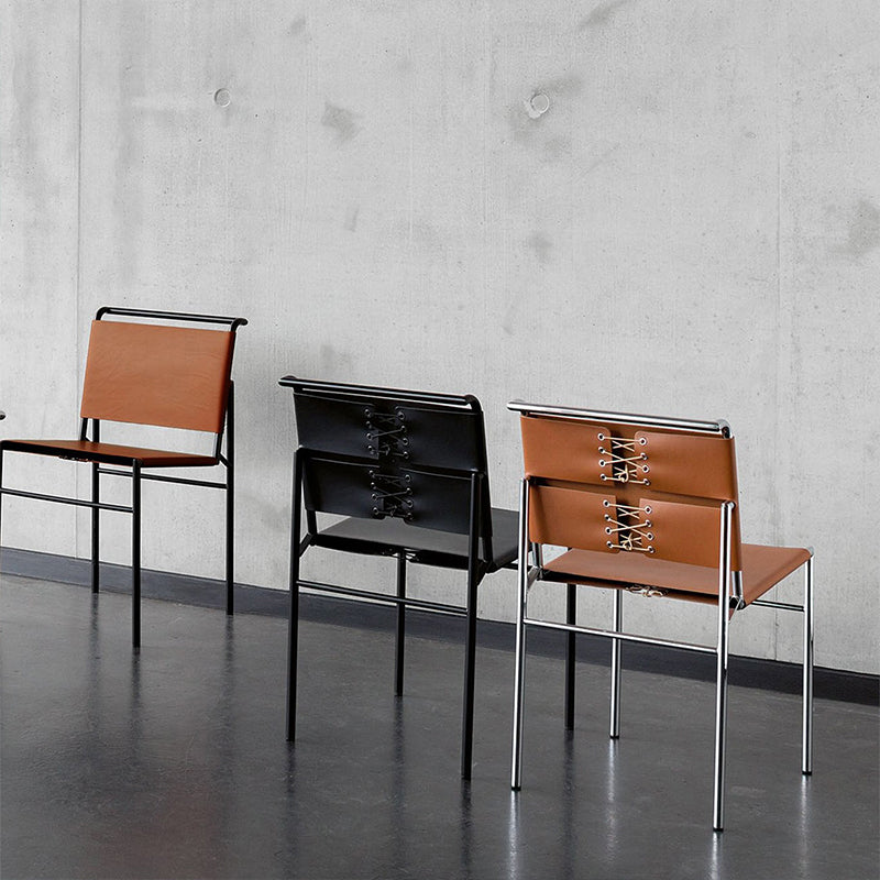 Contemporary Style Side Chair Metal Open Back Dining Room Chair for Indoor Clearhalo 'Dining Chairs' 'Dining Tables & Seating' 'dining_chair' 'furn' 'furn_dining_chair' 'Furniture' 'Kitchen & Dining Furniture' 7499732