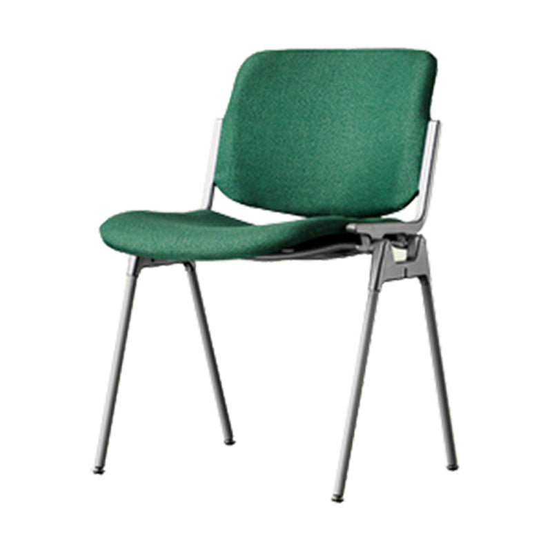 Modern Side Chair Metal Open Back Dining Room Chair for Home Green 1 Piece Clearhalo 'Dining Chairs' 'Dining Tables & Seating' 'dining_chair' 'furn' 'furn_dining_chair' 'Furniture' 'Kitchen & Dining Furniture' 7499764