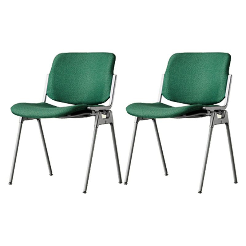 Modern Side Chair Metal Open Back Dining Room Chair for Home Green 2 Piece Set Clearhalo 'Dining Chairs' 'Dining Tables & Seating' 'dining_chair' 'furn' 'furn_dining_chair' 'Furniture' 'Kitchen & Dining Furniture' 7499765