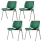 Modern Side Chair Metal Open Back Dining Room Chair for Home Green 4 Piece Set Clearhalo 'Dining Chairs' 'Dining Tables & Seating' 'dining_chair' 'furn' 'furn_dining_chair' 'Furniture' 'Kitchen & Dining Furniture' 7499768