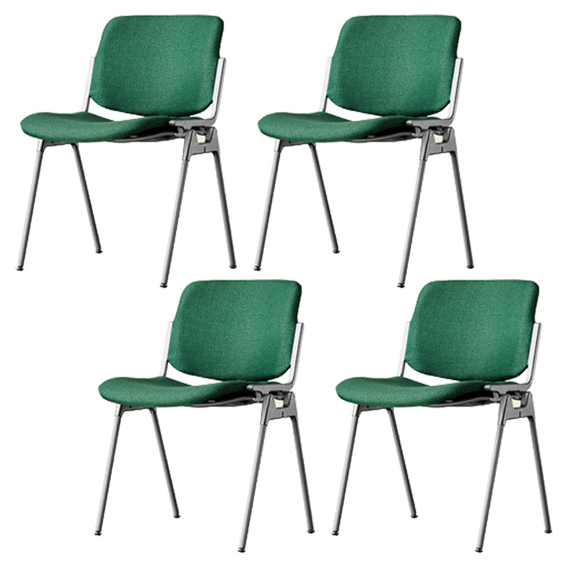 Modern Side Chair Metal Open Back Dining Room Chair for Home Green 4 Piece Set Clearhalo 'Dining Chairs' 'Dining Tables & Seating' 'dining_chair' 'furn' 'furn_dining_chair' 'Furniture' 'Kitchen & Dining Furniture' 7499768