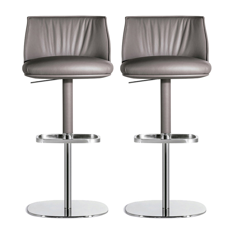 Tabouret de bar recouvert d'intérieur tabouret de bar en bois massif avec repose-pied