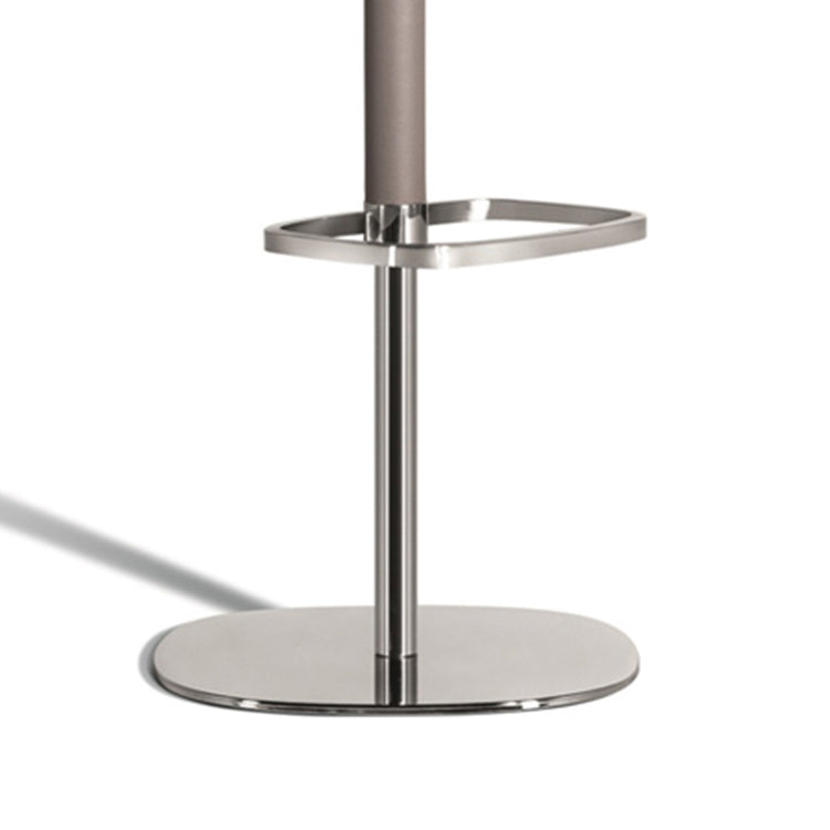 Tabouret de bar recouvert d'intérieur tabouret de bar en bois massif avec repose-pied