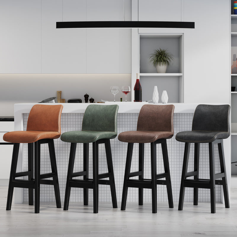 Scandinave Solid Wood Bar Taboule Back Rack Rack Counter Counter pour restaurant