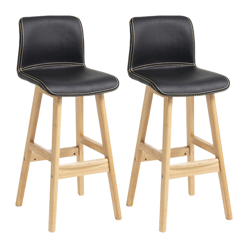 Scandinave Solid Wood Bar Taboule Back Rack Rack Counter Counter pour restaurant