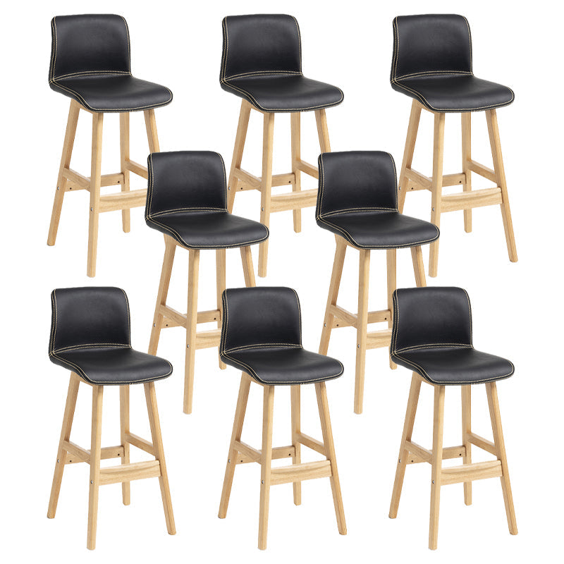 Scandinave Solid Wood Bar Taboule Back Rack Rack Counter Counter pour restaurant