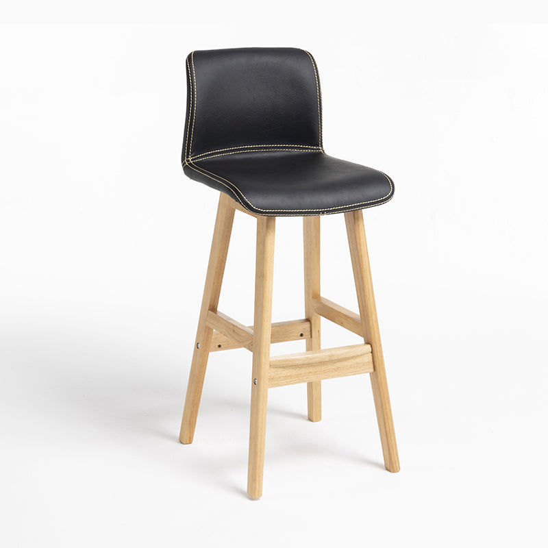 Scandinave Solid Wood Bar Taboule Back Rack Rack Counter Counter pour restaurant