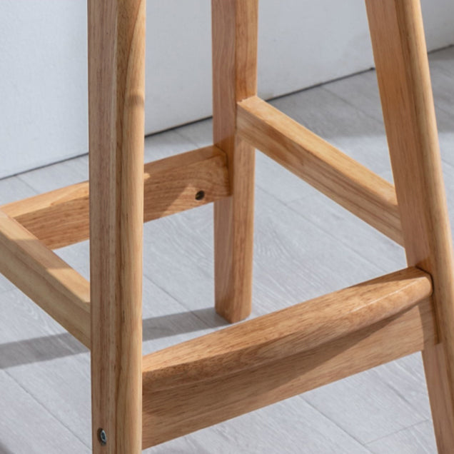 Scandinave Solid Wood Bar Taboule Back Rack Rack Counter Counter pour restaurant