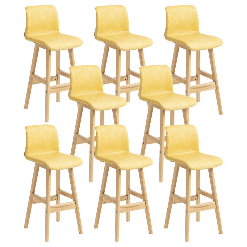 Scandinave Solid Wood Bar Taboule Back Rack Rack Counter Counter pour restaurant