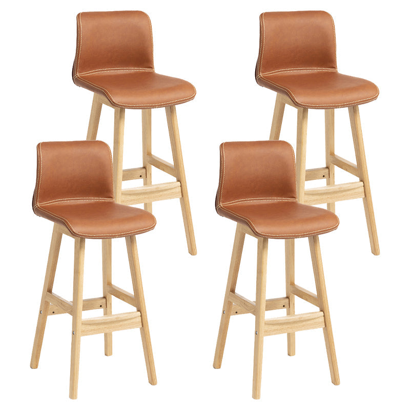 Scandinave Solid Wood Bar Taboule Back Rack Rack Counter Counter pour restaurant