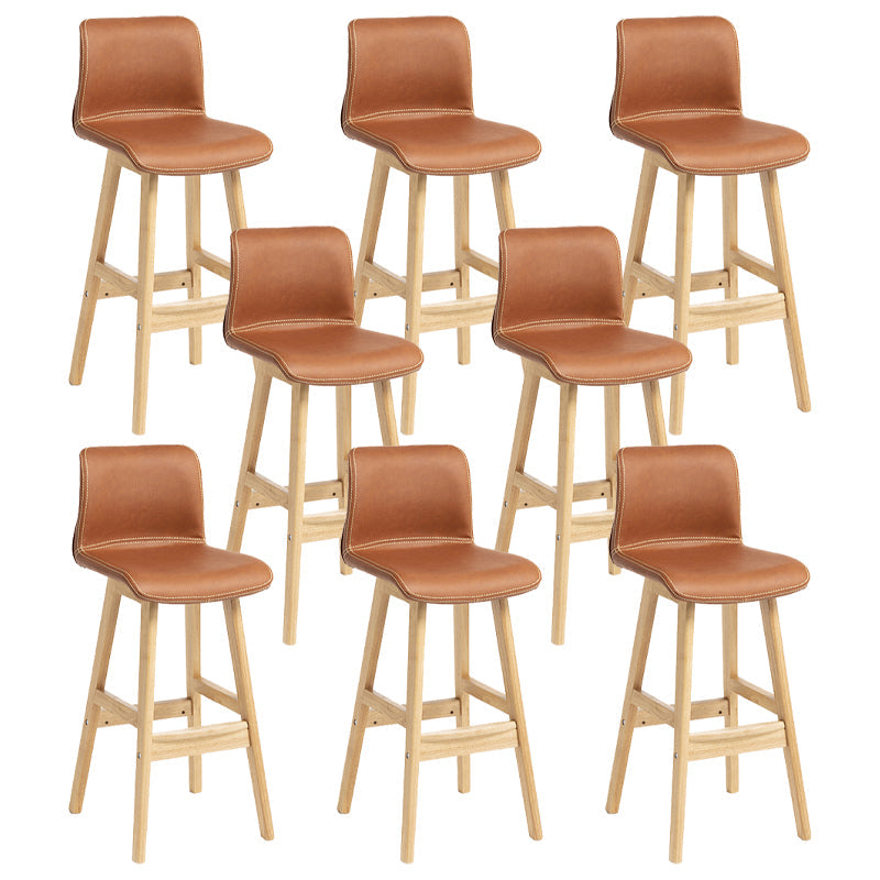 Scandinave Solid Wood Bar Taboule Back Rack Rack Counter Counter pour restaurant