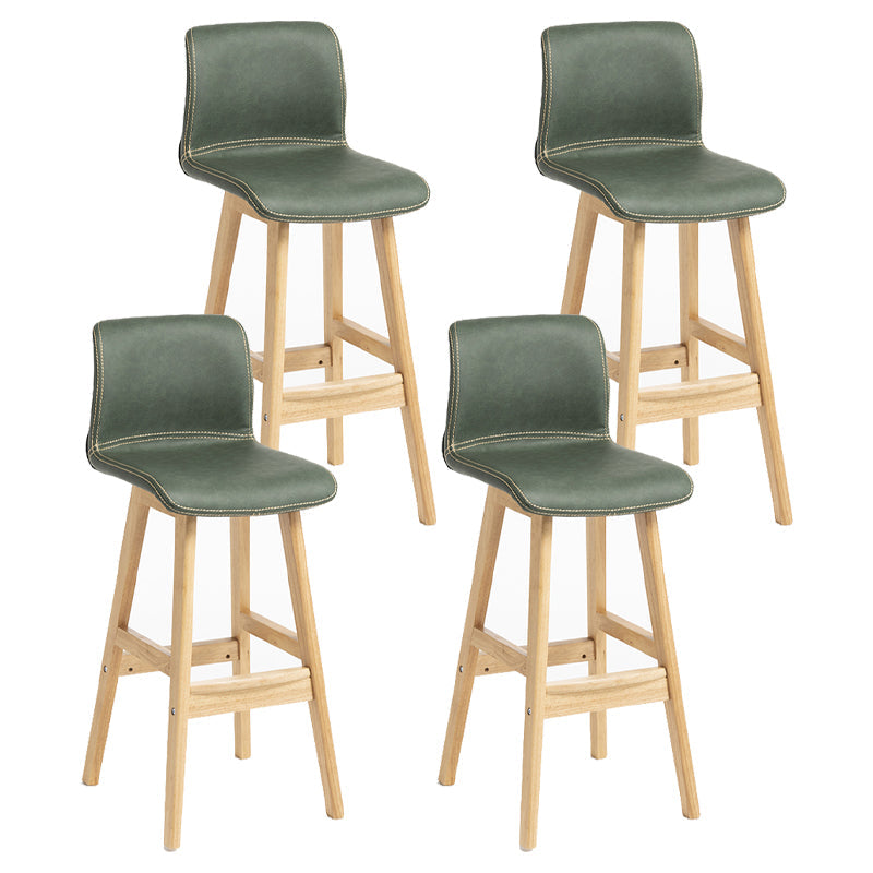 Scandinave Solid Wood Bar Taboule Back Rack Rack Counter Counter pour restaurant