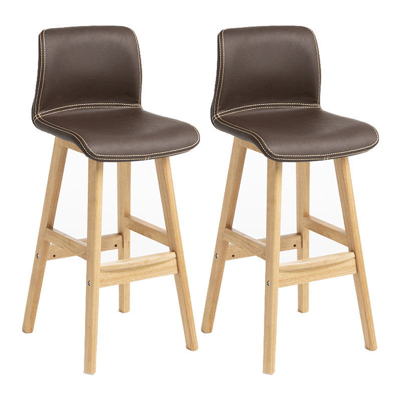 Scandinave Solid Wood Bar Taboule Back Rack Rack Counter Counter pour restaurant