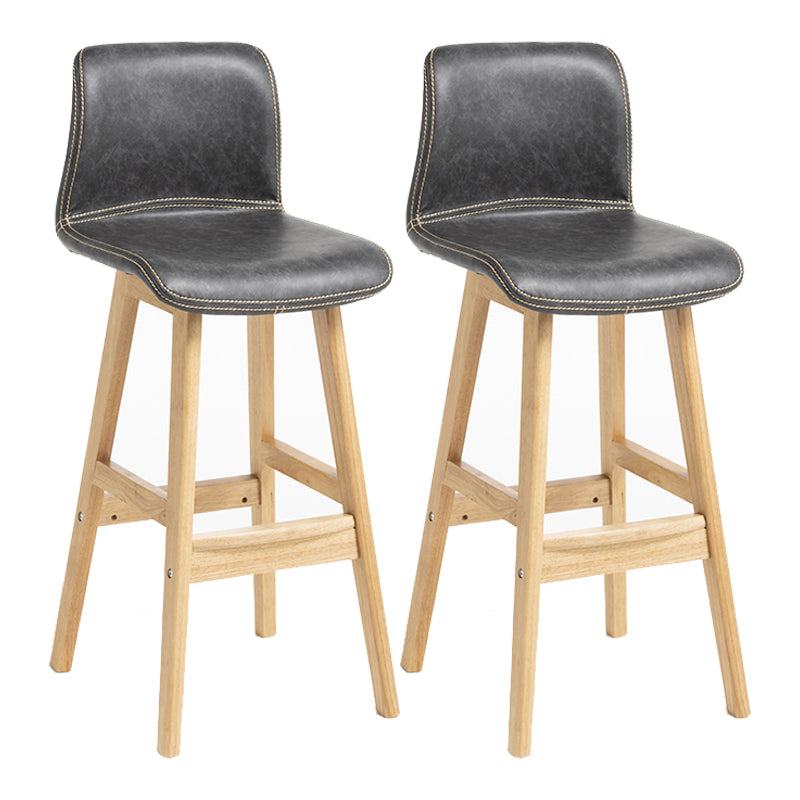 Scandinave Solid Wood Bar Taboule Back Rack Rack Counter Counter pour restaurant