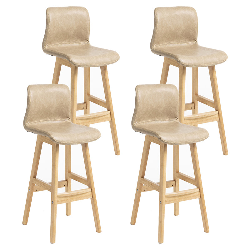 Scandinave Solid Wood Bar Taboule Back Rack Rack Counter Counter pour restaurant