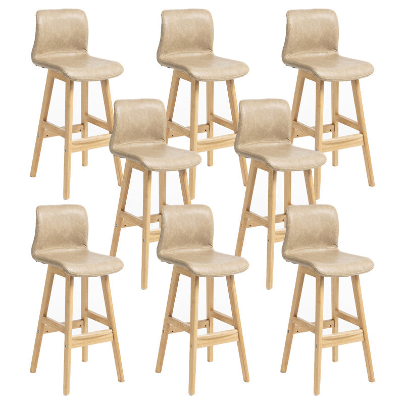 Scandinave Solid Wood Bar Taboule Back Rack Rack Counter Counter pour restaurant