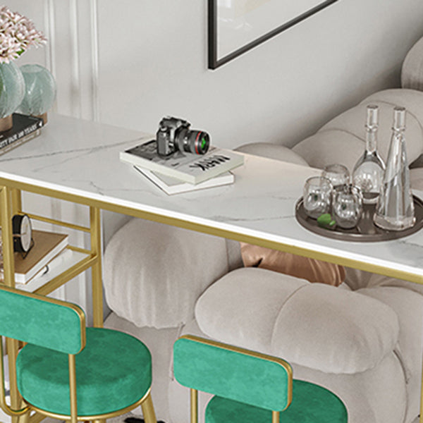 Set tavolo da bar in stile moderno Set tavolo da bar in granito bianco da 1/3 pezzi