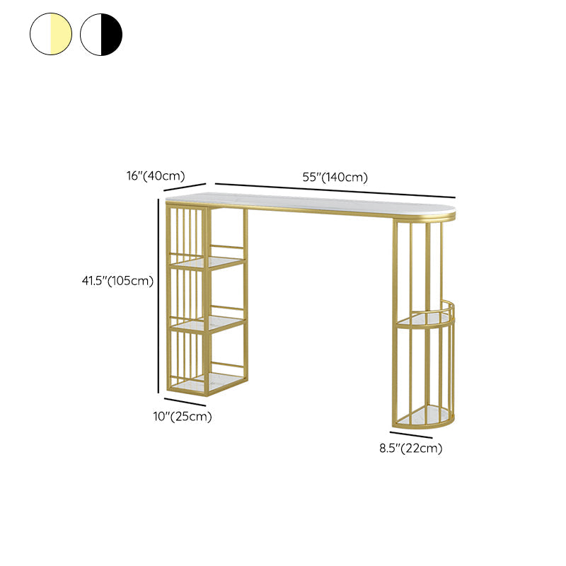 Set tavolo da bar in stile moderno Set tavolo da bar in granito bianco da 1/3 pezzi