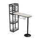 Glam Style Stone Pub Dining Set 1/2/3 Pcs Specialty Pub Set for Indoor