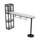 Glam Style Stone Pub Dining Set 1/2/3 Pcs Specialty Pub Set for Indoor