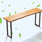 Indoor Industrial Bar Dining Table Rectangle Pine Wood Bar Table Clearhalo 'Bar Furniture' 'Bar Tables' 'bar_tables' 'furn' 'furn_bar_tables' 'Furniture' 'Kitchen & Dining Furniture' 7500392