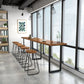 Indoor Industrial Bar Dining Table Rectangle Pine Wood Bar Table Clearhalo 'Bar Furniture' 'Bar Tables' 'bar_tables' 'furn' 'furn_bar_tables' 'Furniture' 'Kitchen & Dining Furniture' 7500395