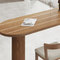 Double Pedestal Counter Height Dining Table Brown Counter Wine Table Clearhalo 'Bar Furniture' 'Bar Tables' 'bar_tables' 'furn' 'furn_bar_tables' 'Furniture' 'Kitchen & Dining Furniture' 7500416
