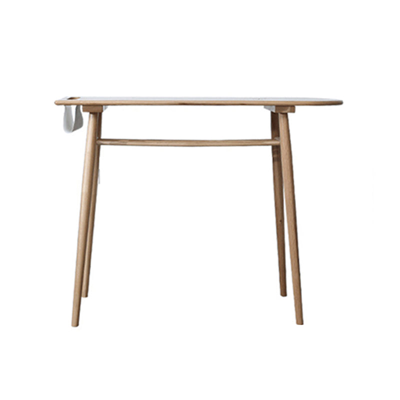 Contemporary Bar Height Pub Table Natural Oak Pub Height Dining Table Without Chairs Clearhalo 'Bar Furniture' 'Bar Tables' 'bar_tables' 'furn' 'furn_bar_tables' 'Furniture' 'Kitchen & Dining Furniture' 7500445