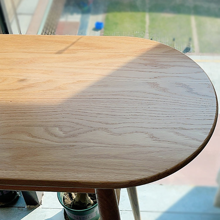 Contemporary Bar Height Pub Table Natural Oak Pub Height Dining Table Clearhalo 'Bar Furniture' 'Bar Tables' 'bar_tables' 'furn' 'furn_bar_tables' 'Furniture' 'Kitchen & Dining Furniture' 7500447