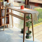 Contemporary Bar Height Pub Table Natural Oak Pub Height Dining Table Clearhalo 'Bar Furniture' 'Bar Tables' 'bar_tables' 'furn' 'furn_bar_tables' 'Furniture' 'Kitchen & Dining Furniture' 7500449