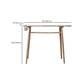 Contemporary Bar Height Pub Table Natural Oak Pub Height Dining Table Clearhalo 'Bar Furniture' 'Bar Tables' 'bar_tables' 'furn' 'furn_bar_tables' 'Furniture' 'Kitchen & Dining Furniture' 7500454