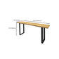 Modern Patio Bar Table Solid Wood Counter Height Dining Table Clearhalo 'Bar Furniture' 'Bar Tables' 'bar_tables' 'furn' 'furn_bar_tables' 'Furniture' 'Kitchen & Dining Furniture' 7500478