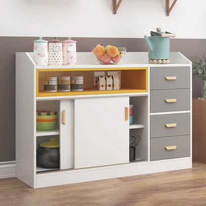 PARA CONTROMPORO DE MESA DE MESA DEL ARCOBORO DE MADERA CON PUERTAS PARA COTICINA