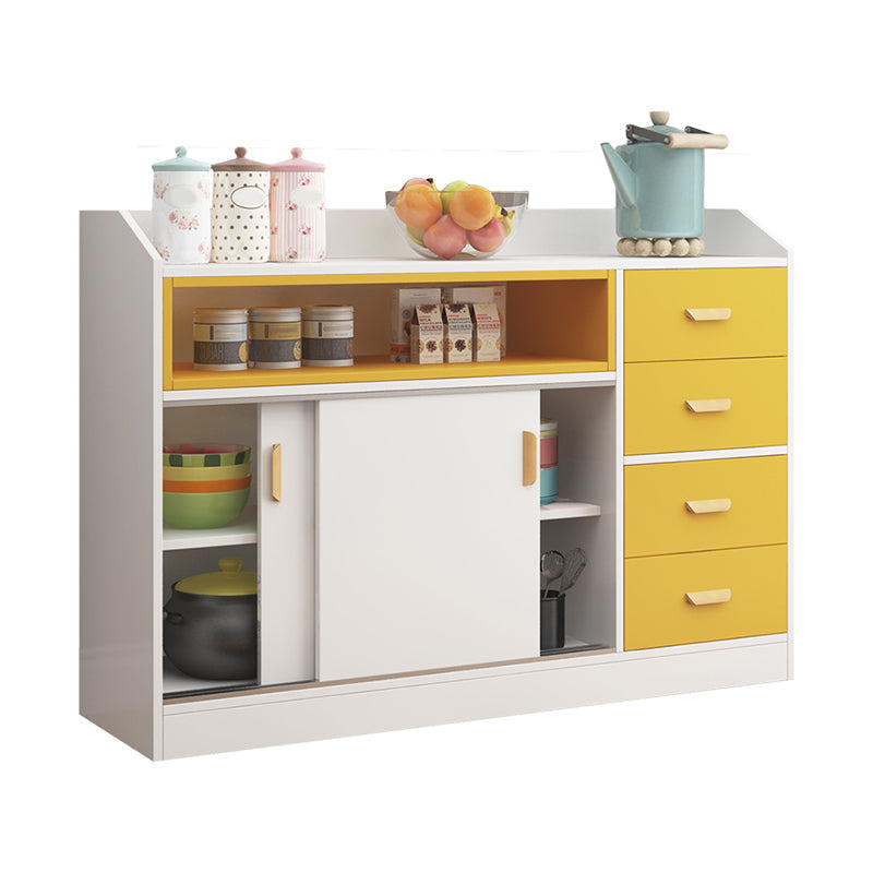 PARA CONTROMPORO DE MESA DE MESA DEL ARCOBORO DE MADERA CON PUERTAS PARA COTICINA