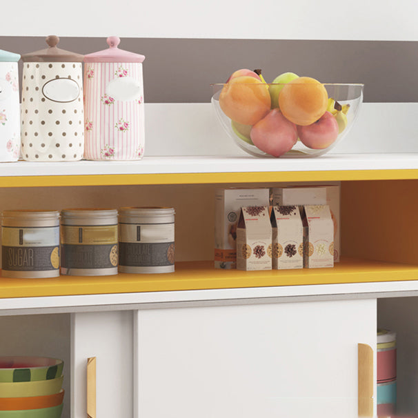 PARA CONTROMPORO DE MESA DE MESA DEL ARCOBORO DE MADERA CON PUERTAS PARA COTICINA