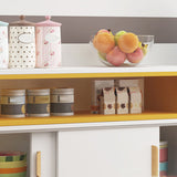 PARA CONTROMPORO DE MESA DE MESA DEL ARCOBORO DE MADERA CON PUERTAS PARA COTICINA