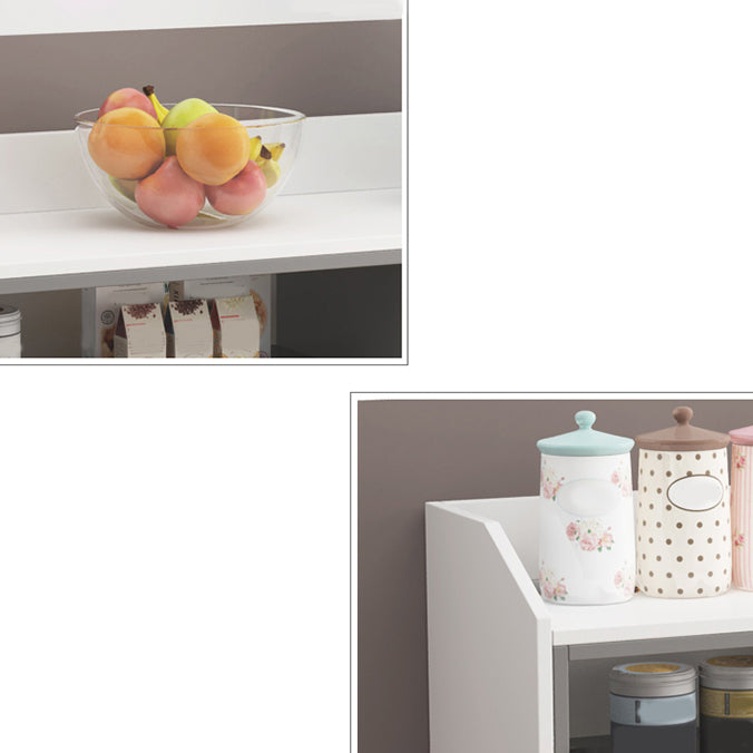 PARA CONTROMPORO DE MESA DE MESA DEL ARCOBORO DE MADERA CON PUERTAS PARA COTICINA