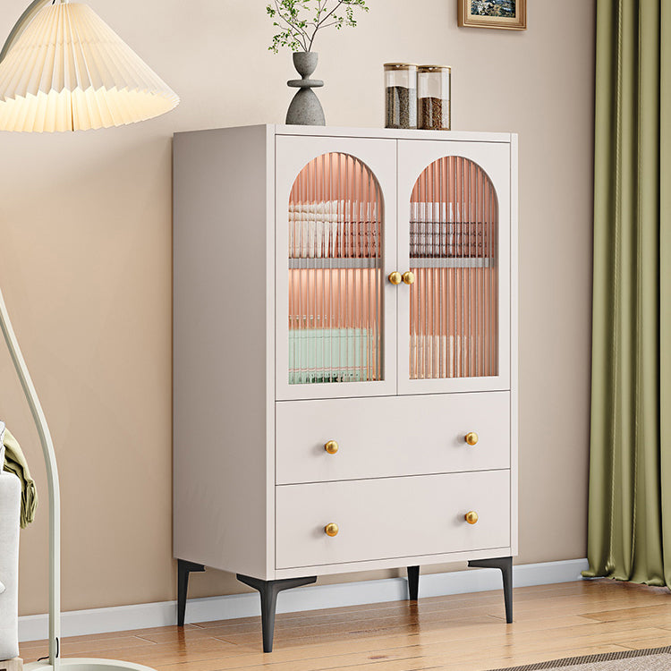 Mesa de madera del gabinete del aparador moderno Mesa de madera con puertas para el comedor